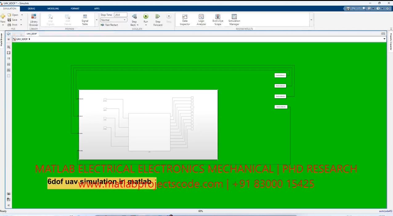 6Dof Uav Simulation In Matlab project thumbnail image