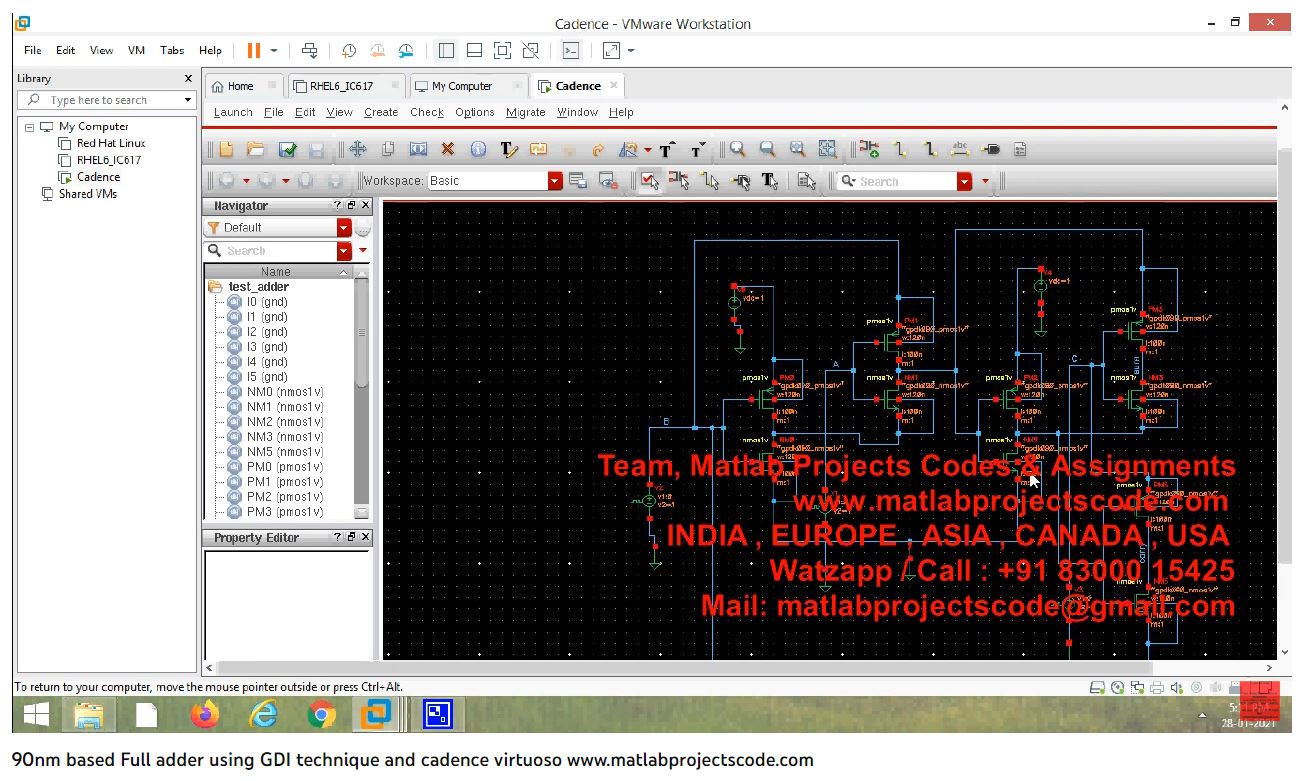 90Nm Based Full Adder Using Gdi Technique And Cadence Virtuoso project thumbnail image