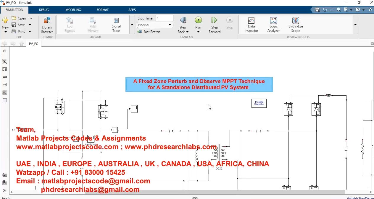 A Fixed Zone Perturb And Observe Mppt Technique For A Standalone Distributed Pv System project thumbnail image