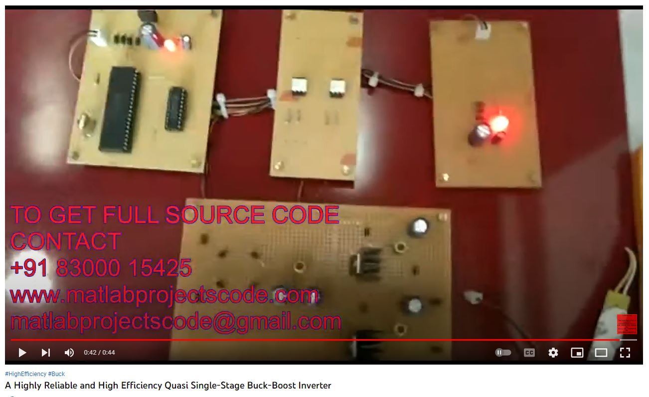 A Highly Reliable and High-Efficiency Quasi Single-Stage Buck-Boost Inverter project thumbnail image