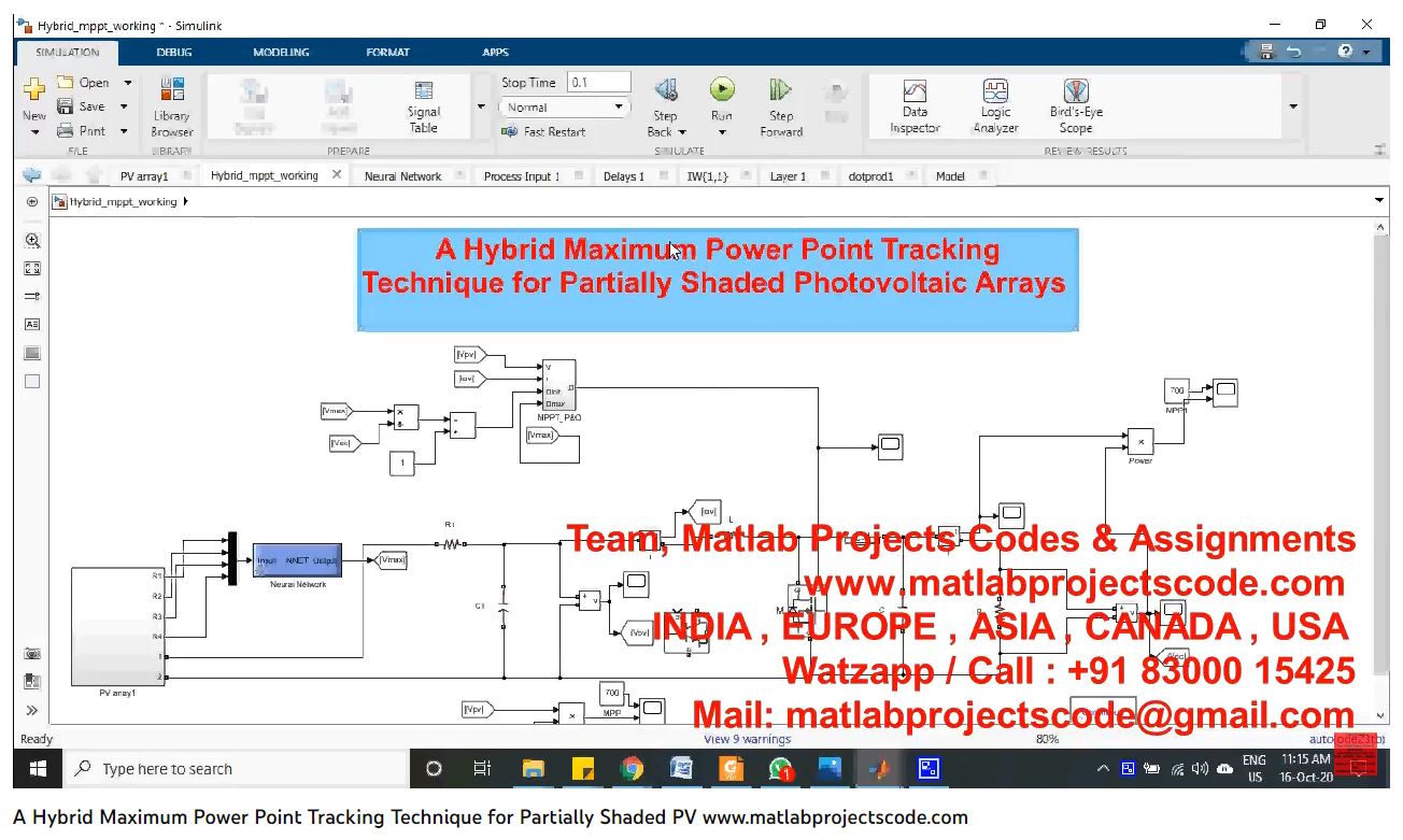 A Hybrid Maximum Power Point Tracking Technique For Partially Shaded Pv-Matlab Simulink-Electrical Assignments-Projects-Phd Research project thumbnail image