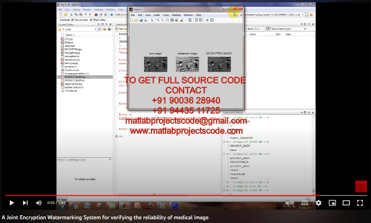 A Joint Encryption Watermarking System for Verifying the Reliability of Medical Image project thumbnail image