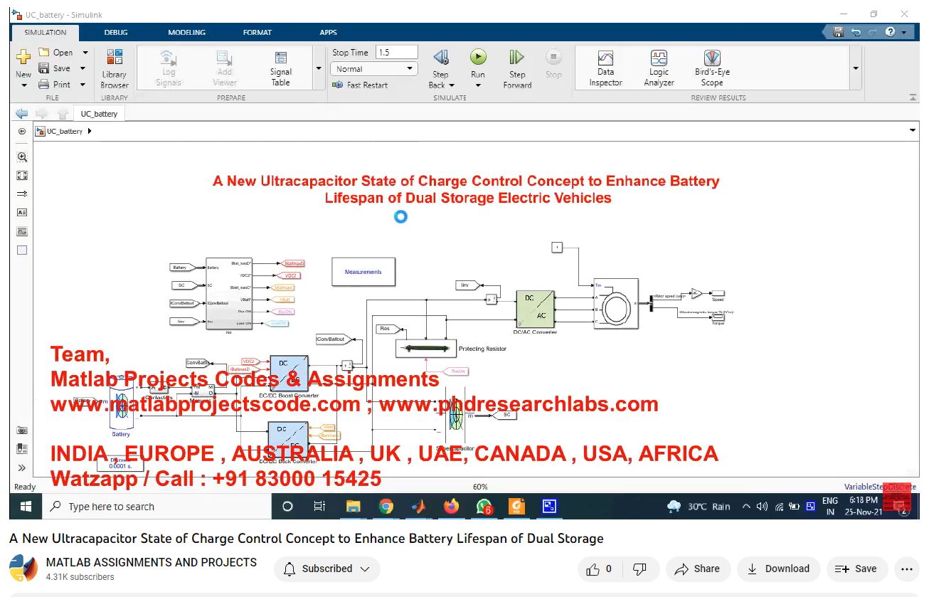 A New Ultracapacitor State Of Charge Control Concept To Enhance Battery Lifespan Of Dual Storage project thumbnail image