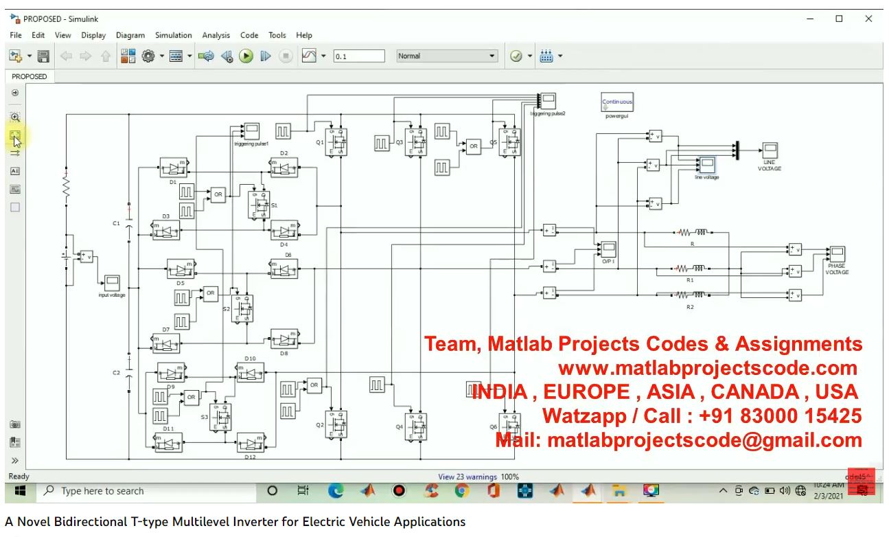 A Novel Bidirectional T-Type Multilevel Inverter For Electric Vehicle Applications project thumbnail image