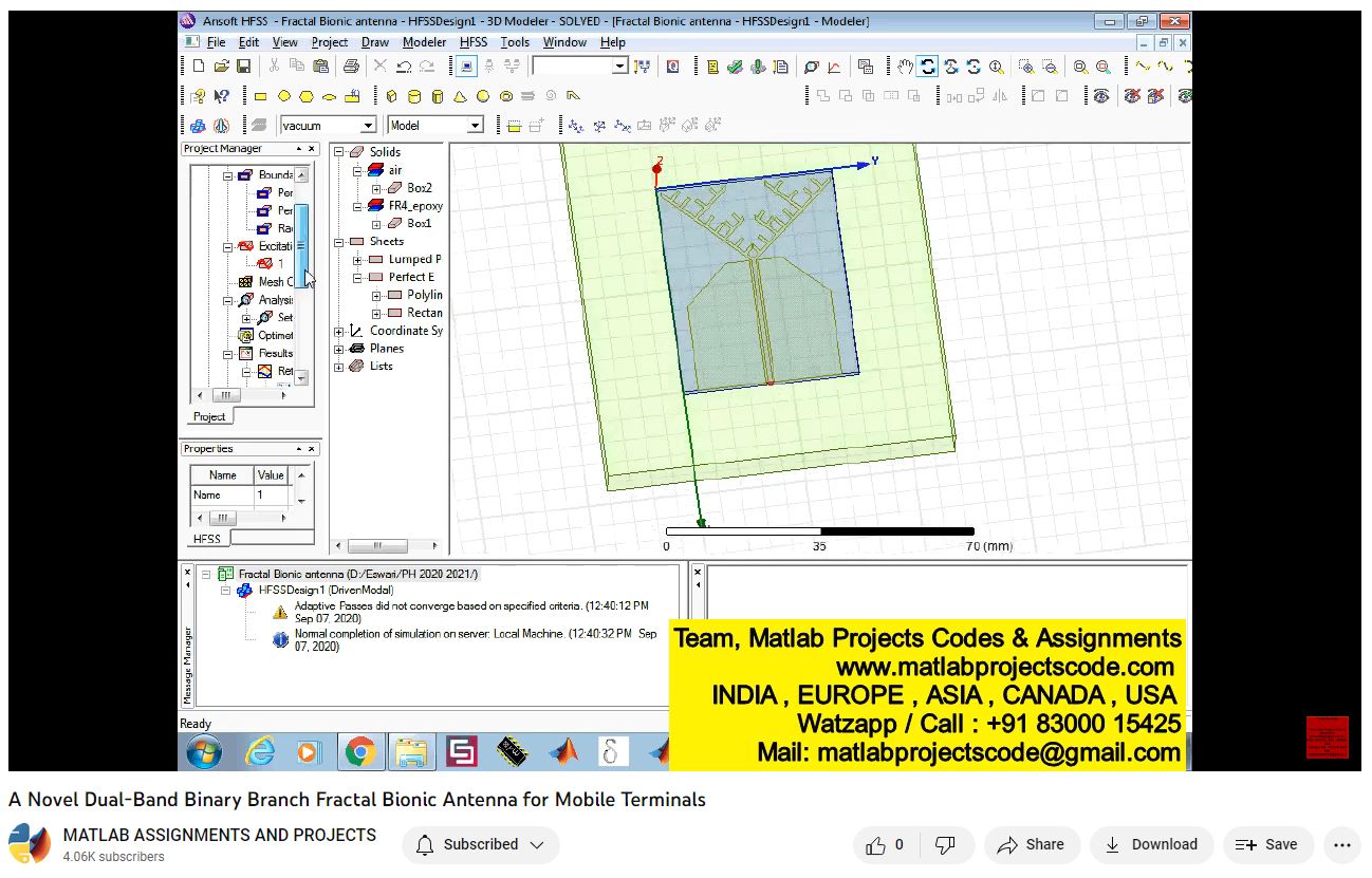 A Novel Dual-Band Binary Branch Fractal Bionic Antenna For Mobile Terminals-Matlab Simulink-Electrical Assignments-Projects-Phd Research project thumbnail image