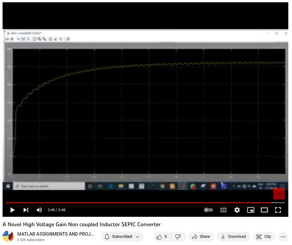A Novel High Voltage Gain Non Coupled Inductor Sepic Converter project thumbnail image