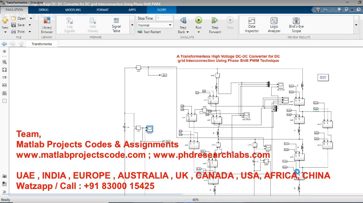 A Transformerless High Voltage Dc-Dc Converter For Dc Grid Interconnection Using Phase Shift Pwm project thumbnail image