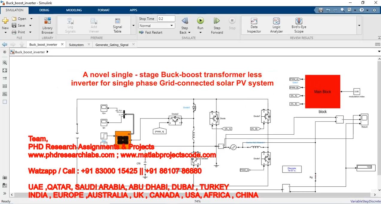A Novel Single-Stage Buck-Boost Transformer Less Inverter For Single Phase Grid-Connected Solar Pv project thumbnail image