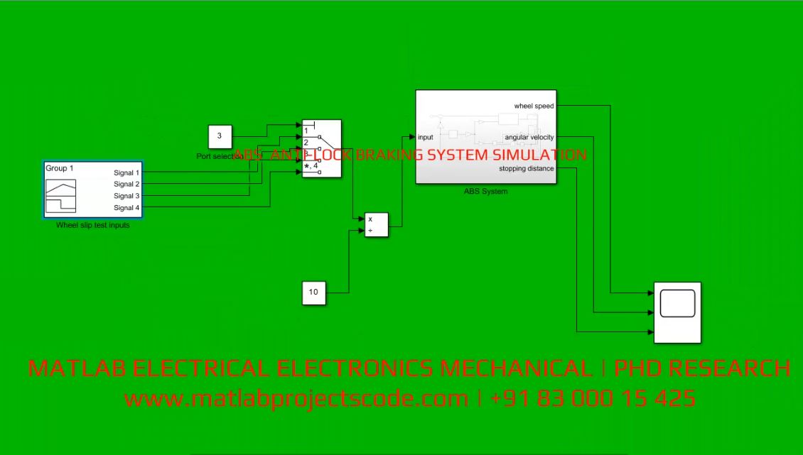 Abs Anti-Lock Braking System Simulation project thumbnail image