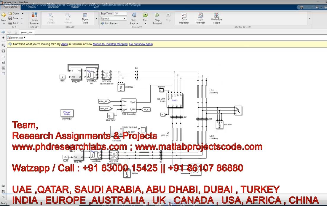 Application Of Synchronous Static Series Compensator Sssc On Enhancement Of Voltage project thumbnail image