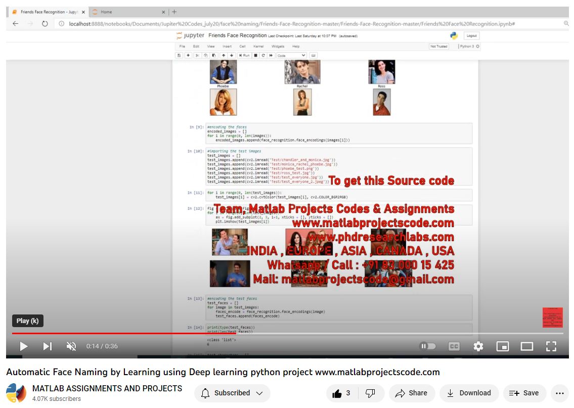 Automatic Face Naming By Learning Using Deep Learning Python Project-Matlab Simulink-Electrical Assignments-Projects-Phd Research project thumbnail image