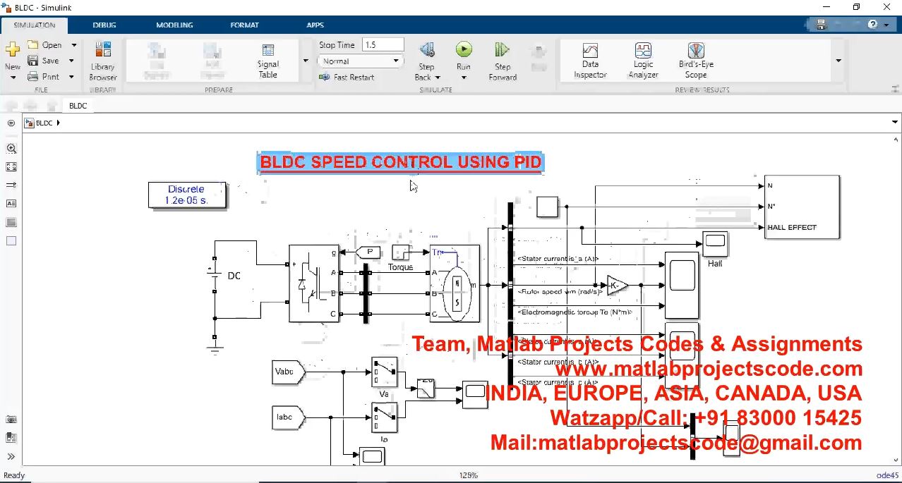 Bldc Speed Control Using Pid project thumbnail image
