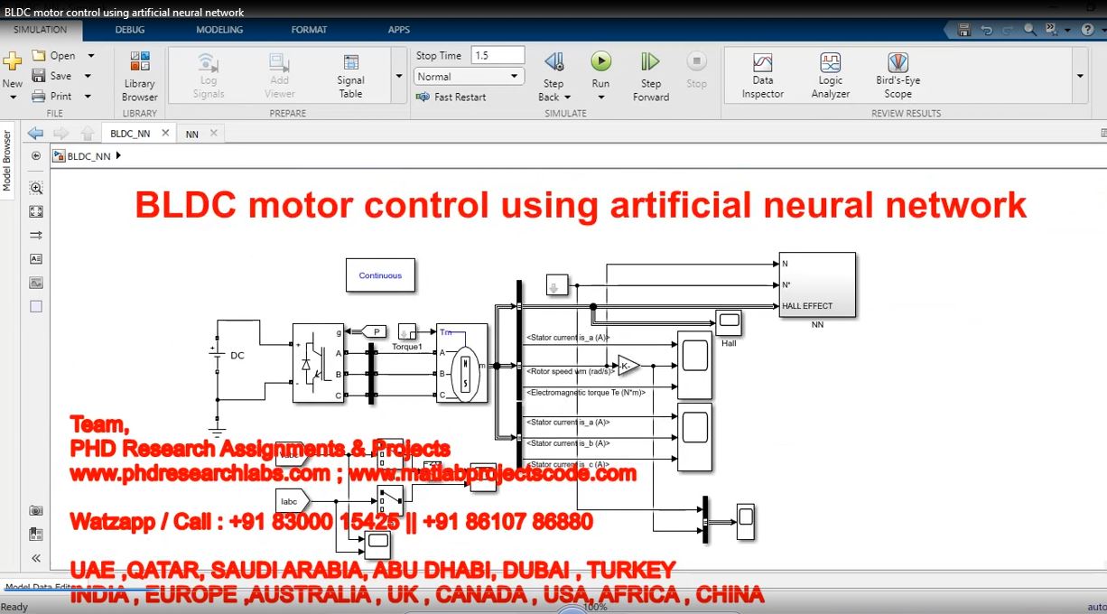 Bldc Motor Control Using Artificial Neural Network project thumbnail image