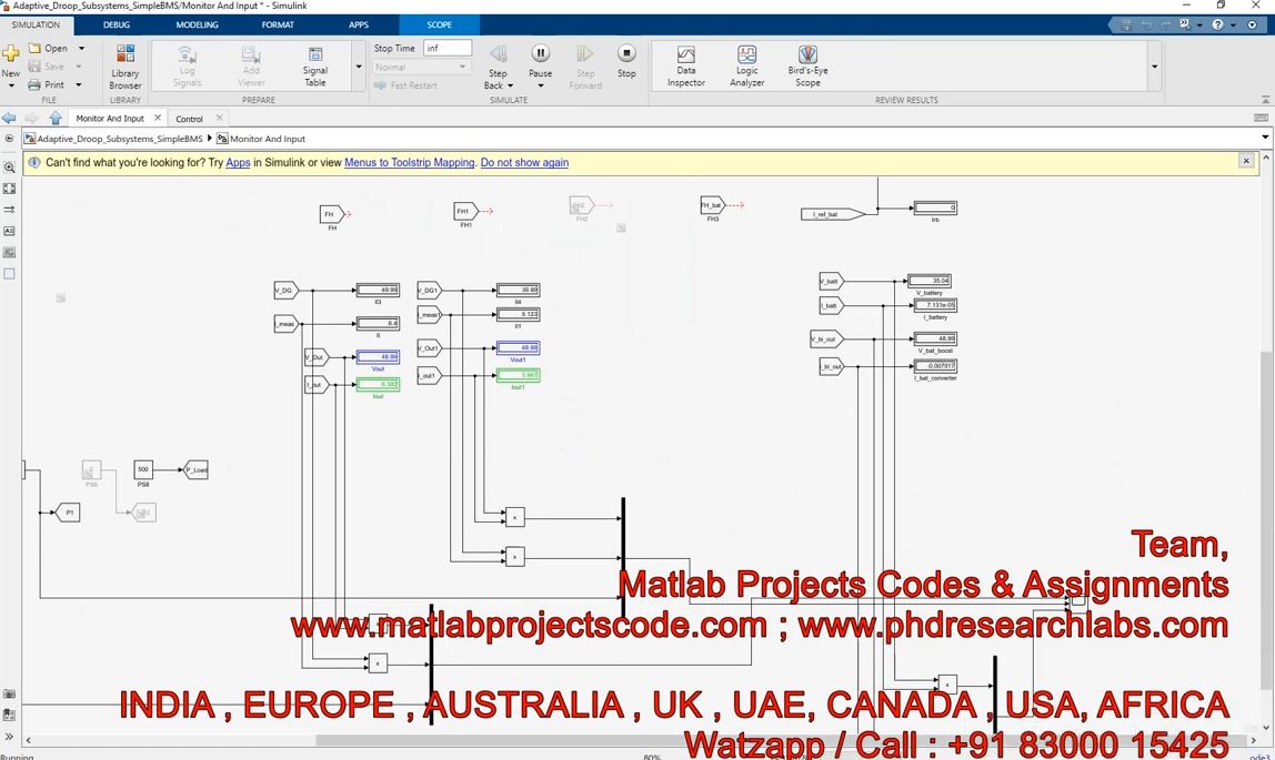 Battery Management System Using Adaptive Droop Control project thumbnail image