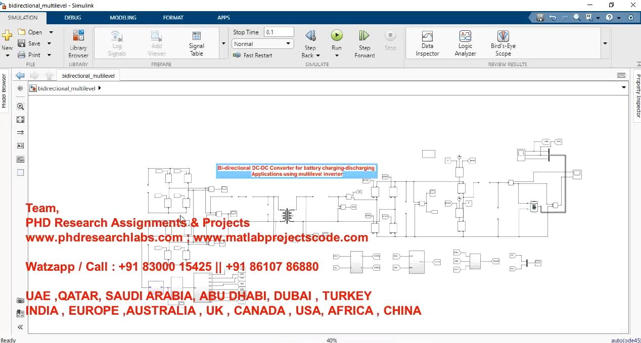 Bi-Directional Dc-Dc Converter For Battery Charging-Discharging Applications Using Multilevel Inver project thumbnail image