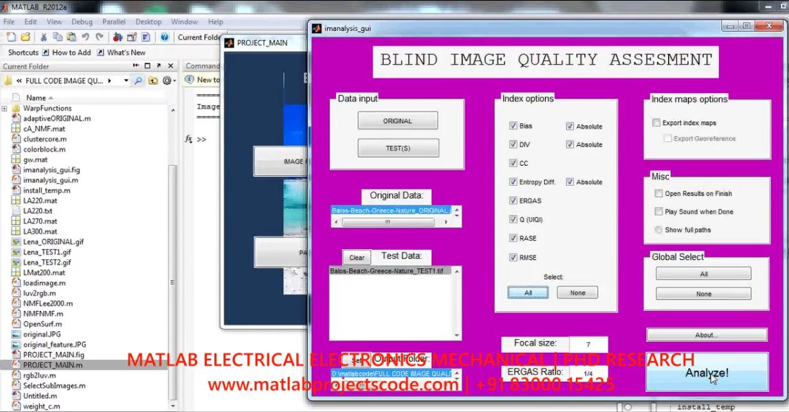 Blind Image Quality Assessment project thumbnail image