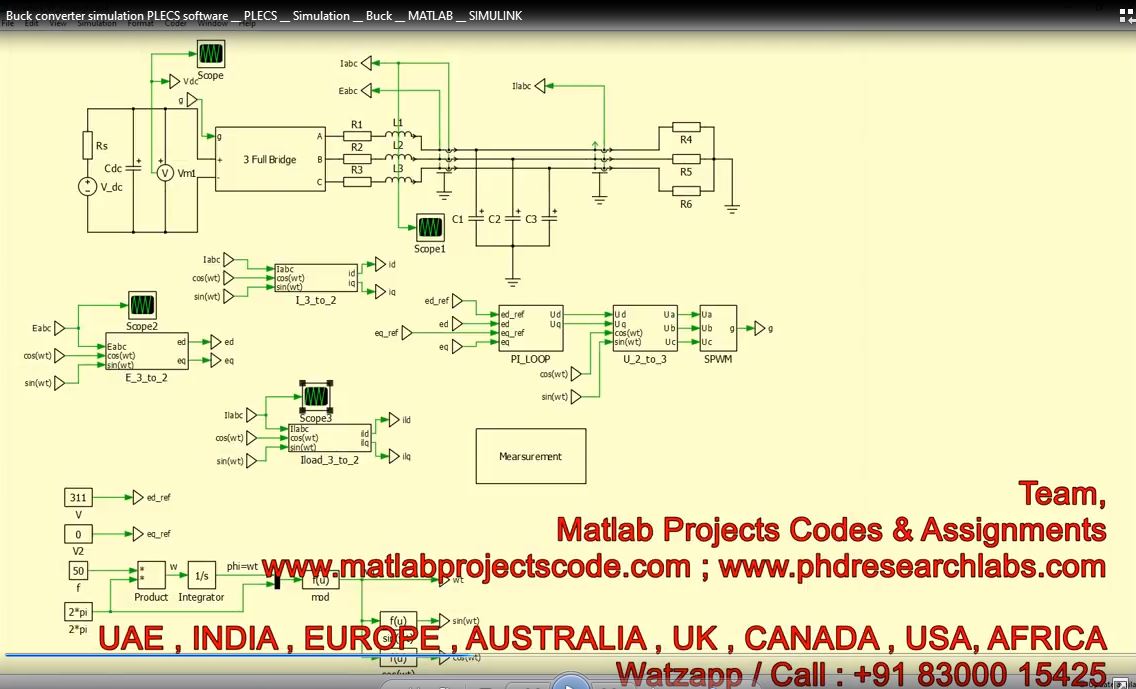 Buck Converter Simulation Plecs Software __ Plecs __ Simulation __ Buck __ Matlab __ Simulink project thumbnail image