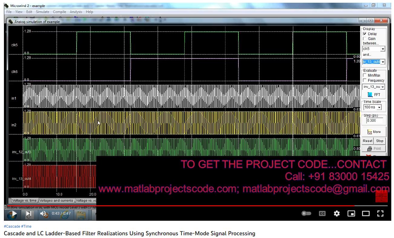 Cascade and LC Ladder-based Filter Realizations using Synchronous Time-Mode Signal Processing project thumbnail image