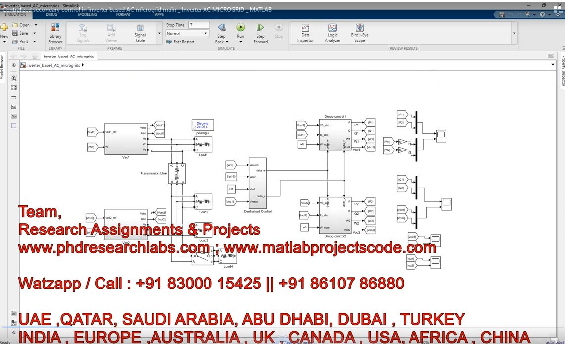 Centralized Secondary Control In Inverter Based Ac Microgrid Main _ Inverter Ac Microgrid _ Matlab project thumbnail image