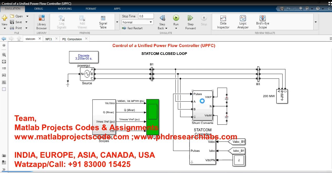 Control Of A Unified Power Flow Controller Upfc project thumbnail image