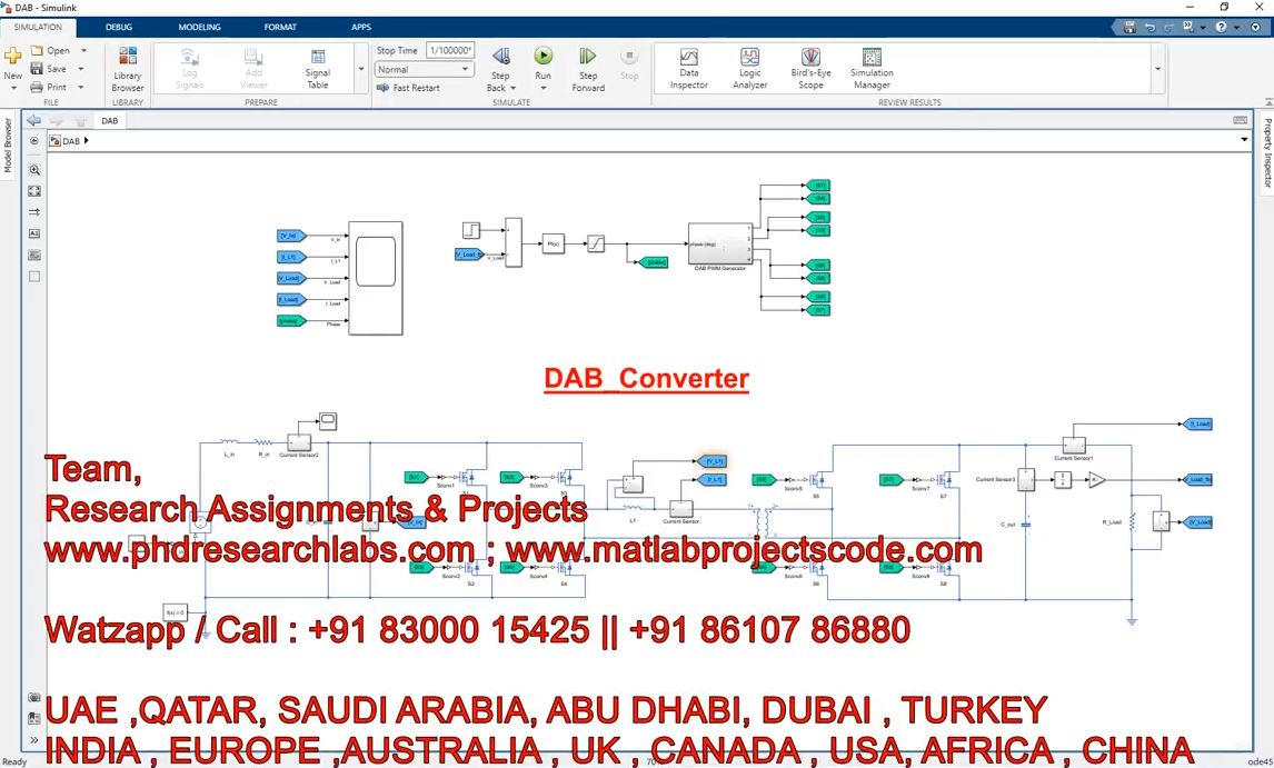 Dab Converter With Pi Control _ Dab _ Matlab _ Simulink Dab Converter _ Matlab _ Dab project thumbnail image