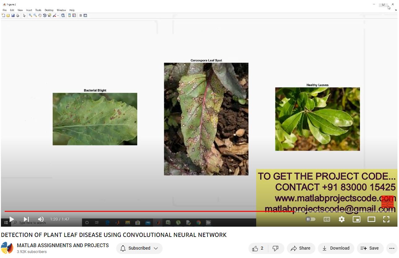 Detection Of Plant Leaf Disease Using Convolutional Neural Network project thumbnail image
