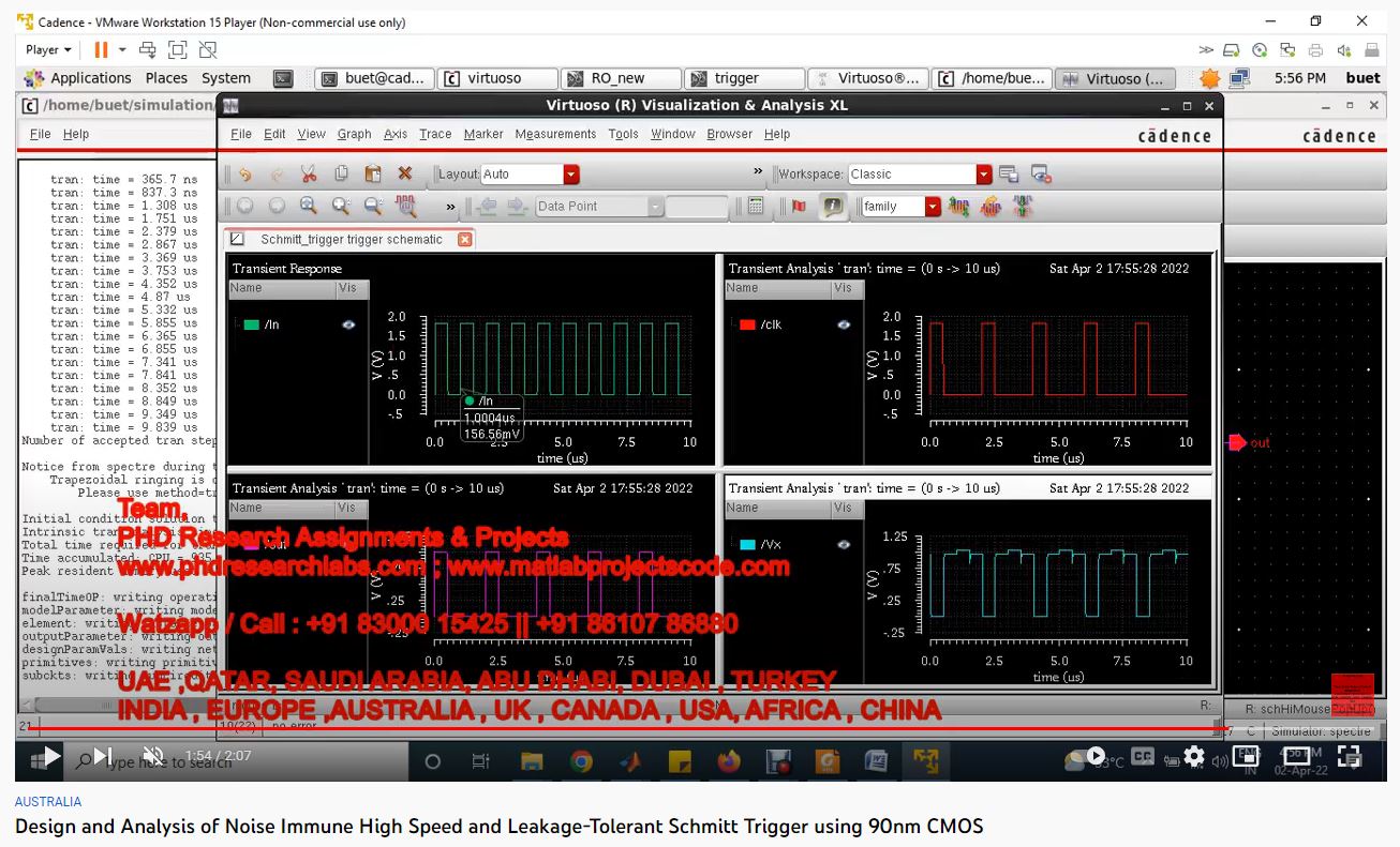 Design and Analysis of Noise Immune High Speed and Leakage-Tolerant Schmitt Trigger using 90nm CMOS Technology project thumbnail image