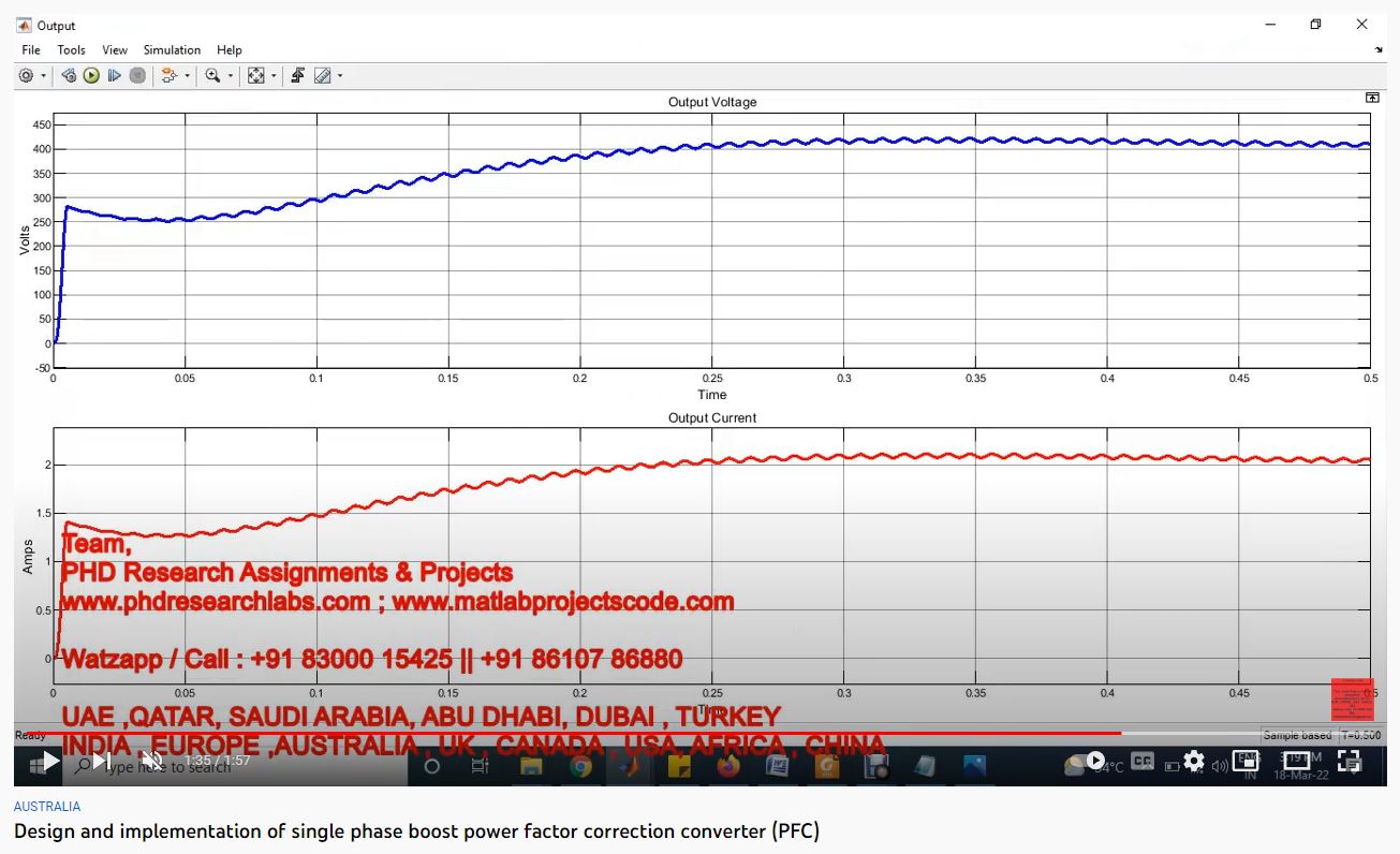 Design And Implementation Of Single Phase Boost Power Factor Correction Converter Pfc project thumbnail image