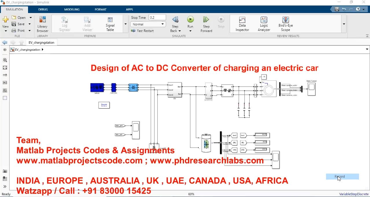 Design Of Ac To Dc Converter Of Charging An Electric Vehicle project thumbnail image