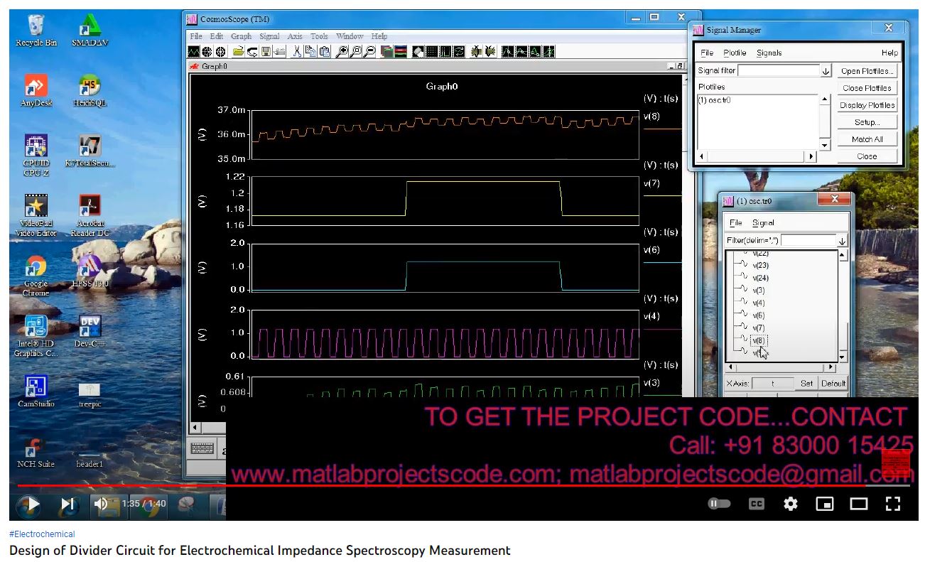 Design of Divider Circuit for Electrochemical Impedance Spectroscopy Measurement project thumbnail image