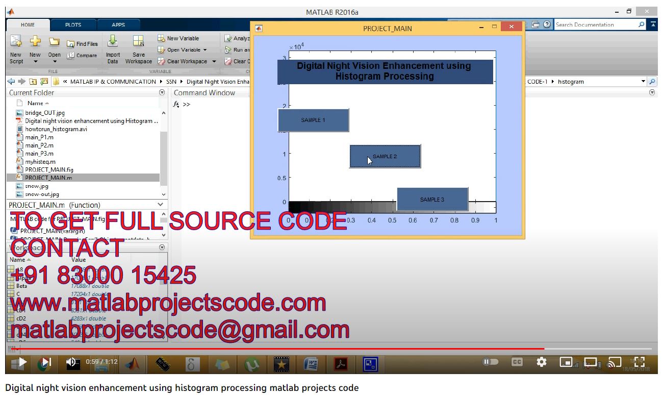 Digital Night Vision Enhancement using Histogram Processing project thumbnail image