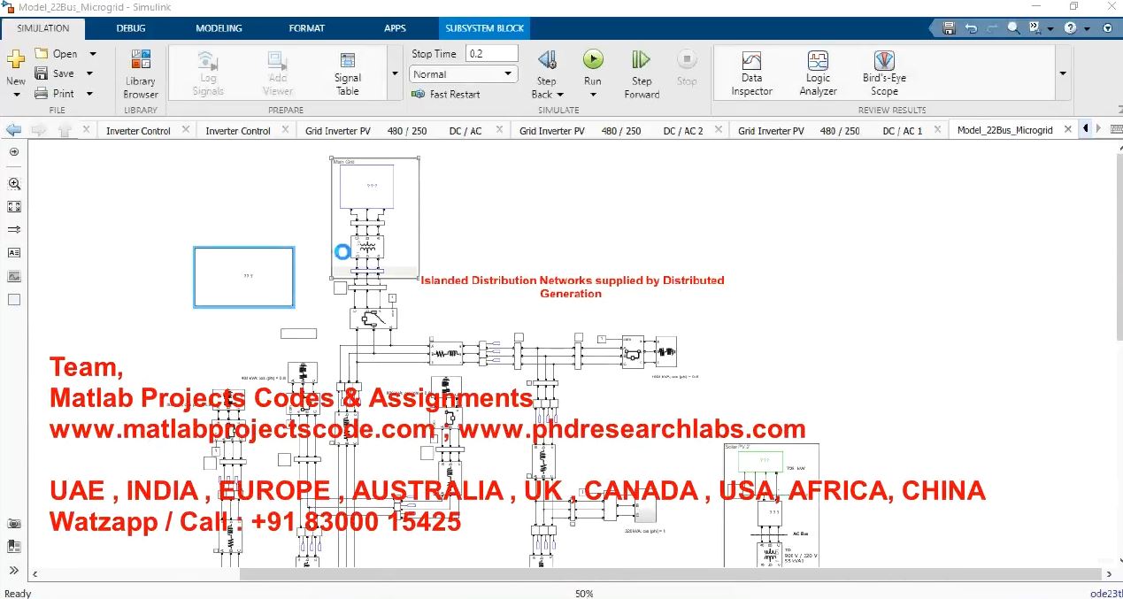 Distributed Generation Based Islanded Distribution Networks project thumbnail image