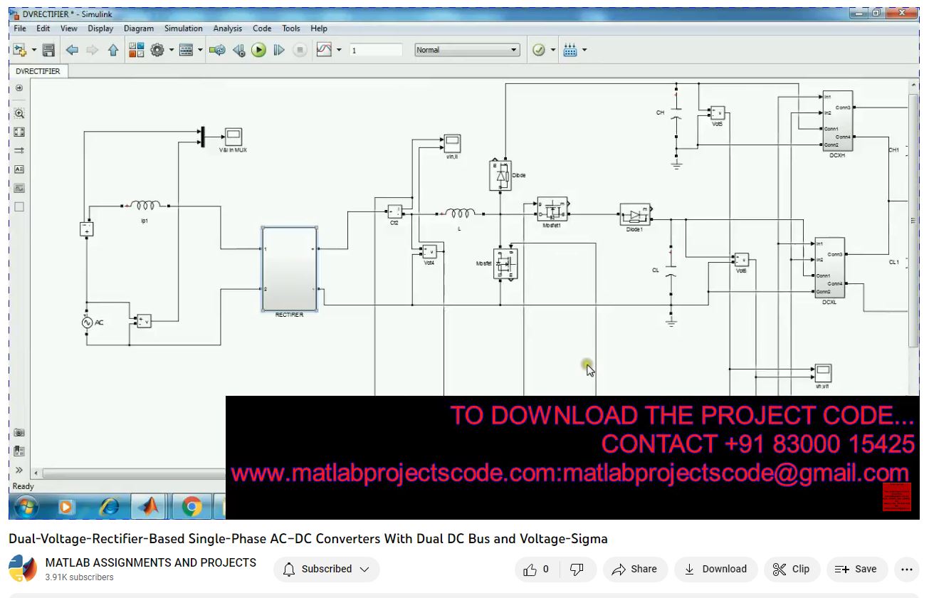 Dual-Voltage-Rectifier-Based Single-Phase Ac Dc Converters With Dual Dc Bus And Voltage-Sigma project thumbnail image