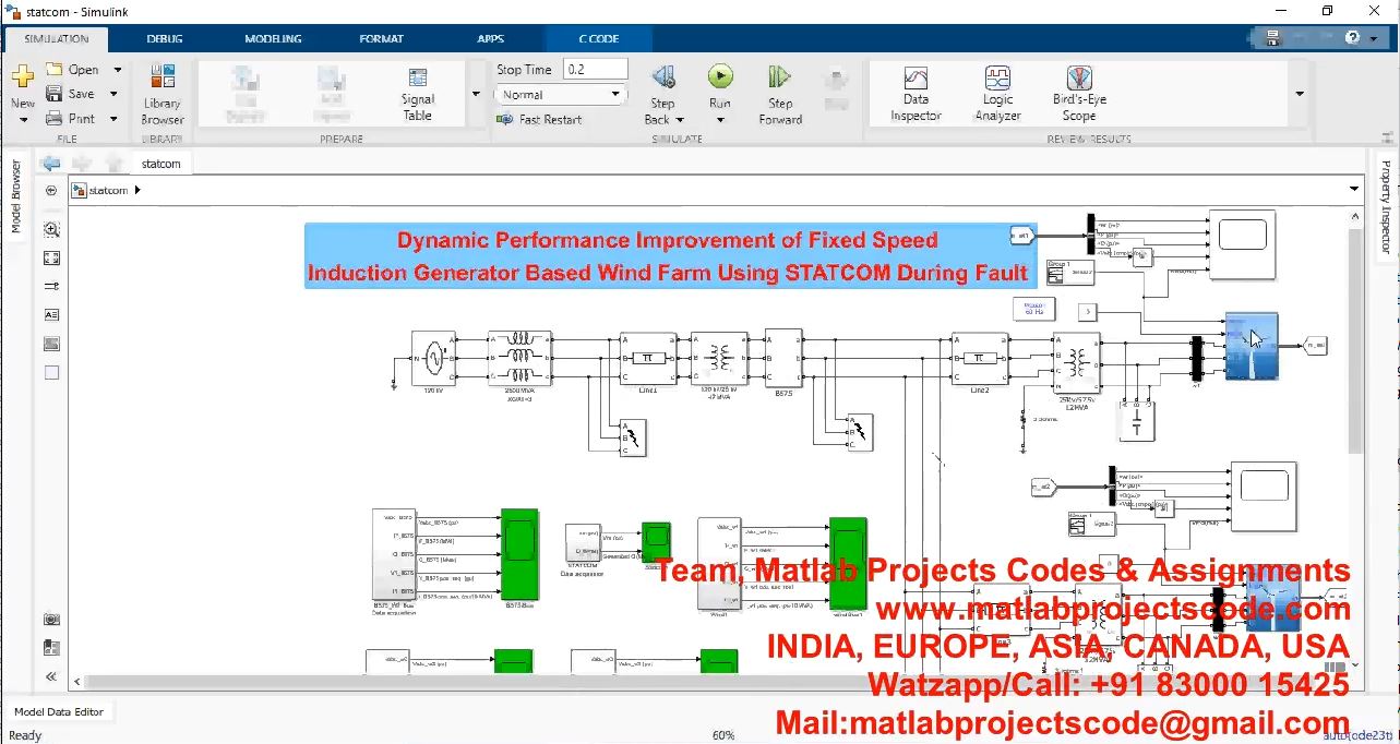 Dynamic Performance Improvement Of Fixed Speed Induction Generator Based Wind Farm Using Statcom project thumbnail image