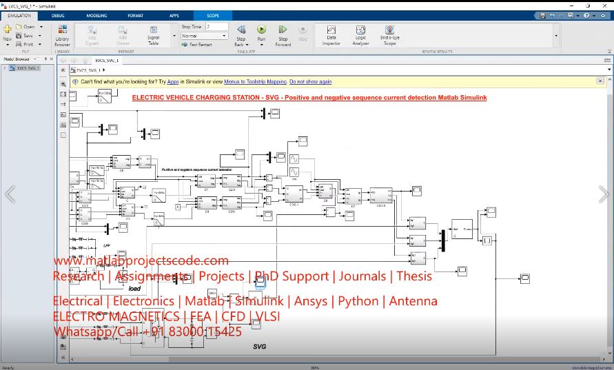 Electric Vehicle Charging Station - Svg - Positive And Negative Sequence Current Detection Matlab Simulink project thumbnail image