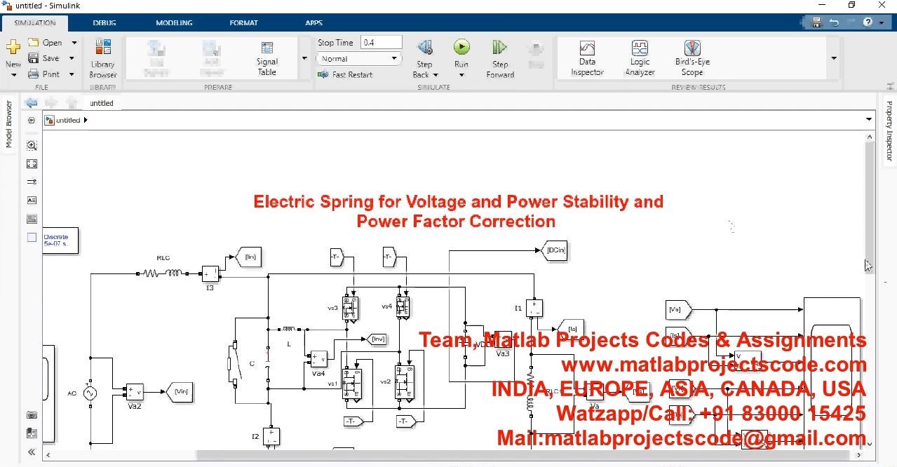 Electric Spring For Voltage And Power Stability And Power Factor Correction project thumbnail image