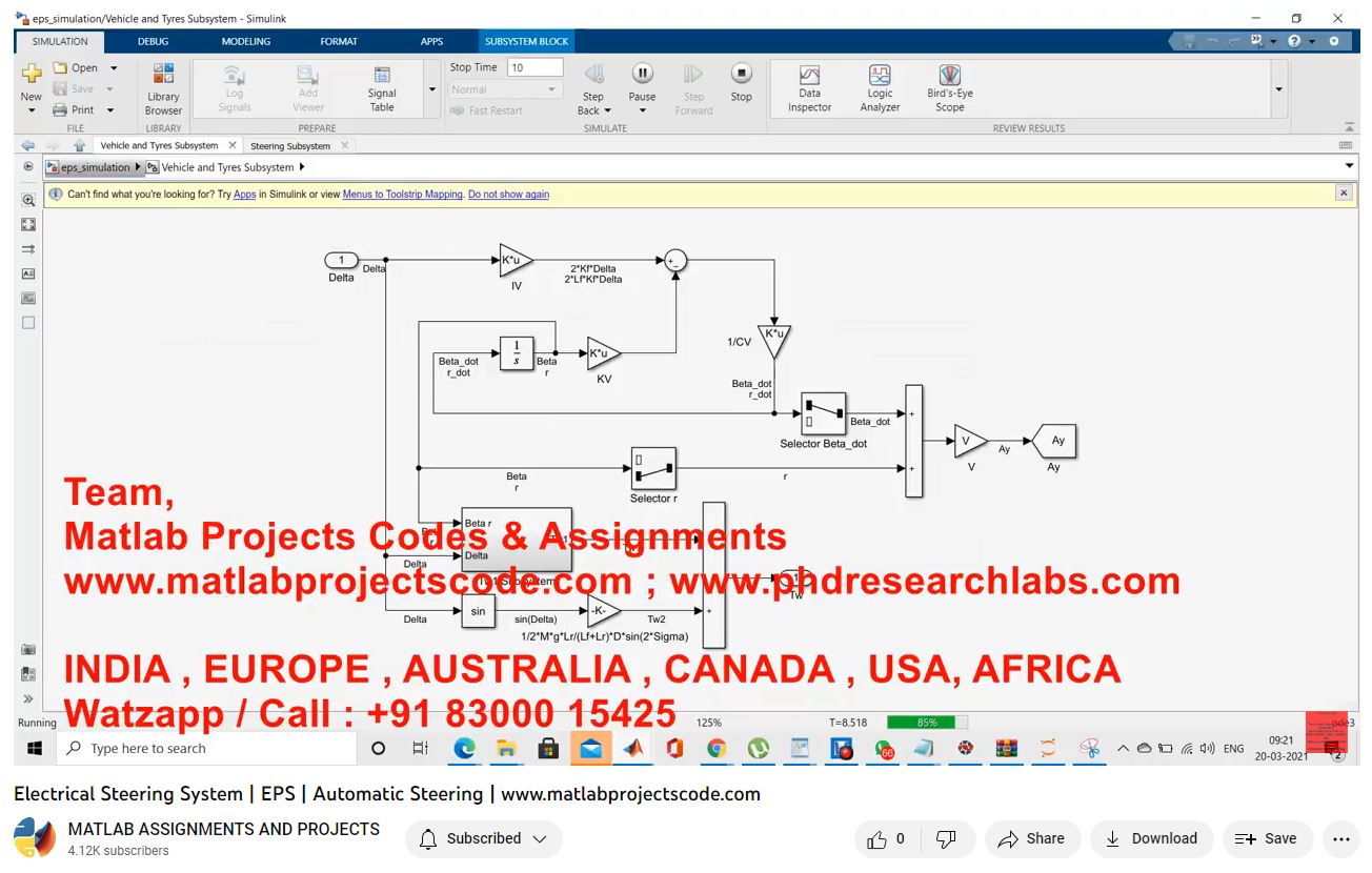 Electrical Steering System _ Eps _ Automatic Steering project thumbnail image