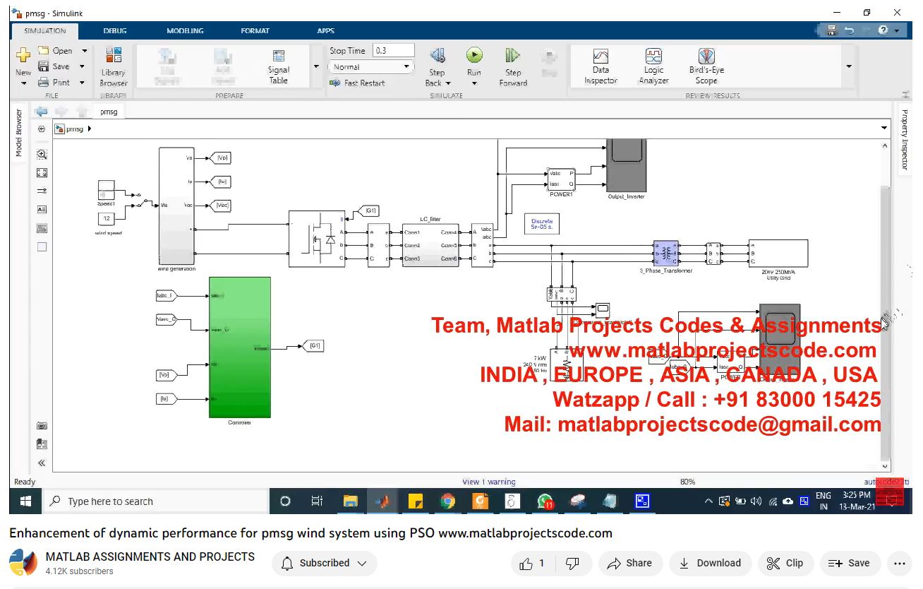 Enhancement Of Dynamic Performance For Pmsg Wind System Using Pso project thumbnail image