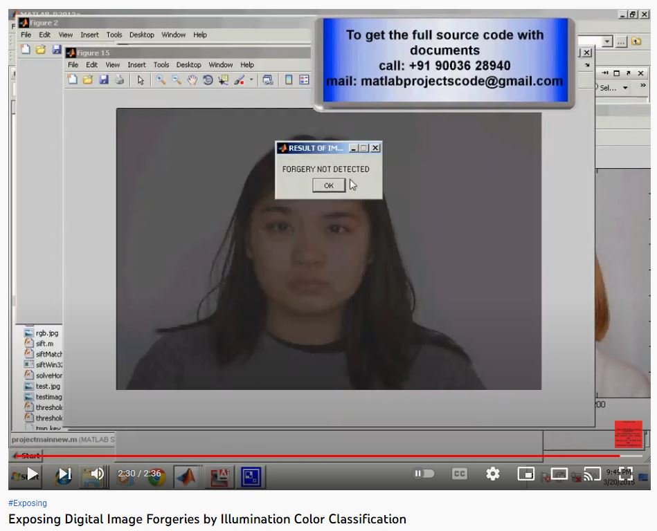 Exposing Digital Image Forgeries by Illumination Color Classification project thumbnail image