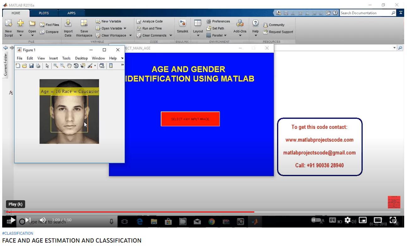 FACE AND AGE ESTIMATION AND CLASSIFICATION project thumbnail image