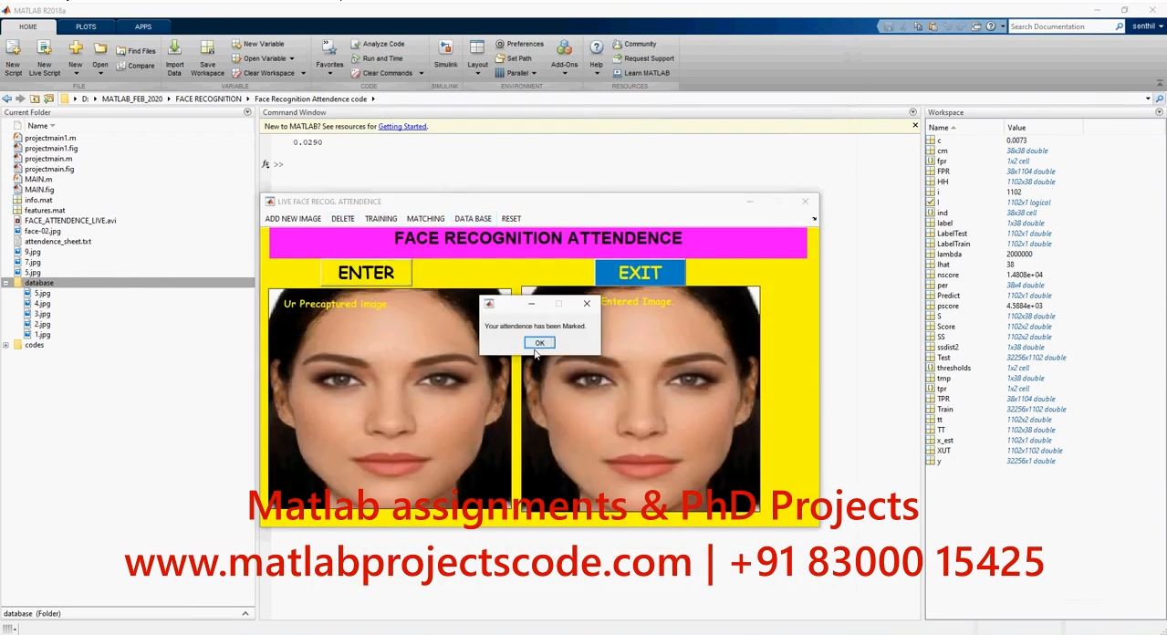 Face Attendence Real Time Attendence Sheet project thumbnail image