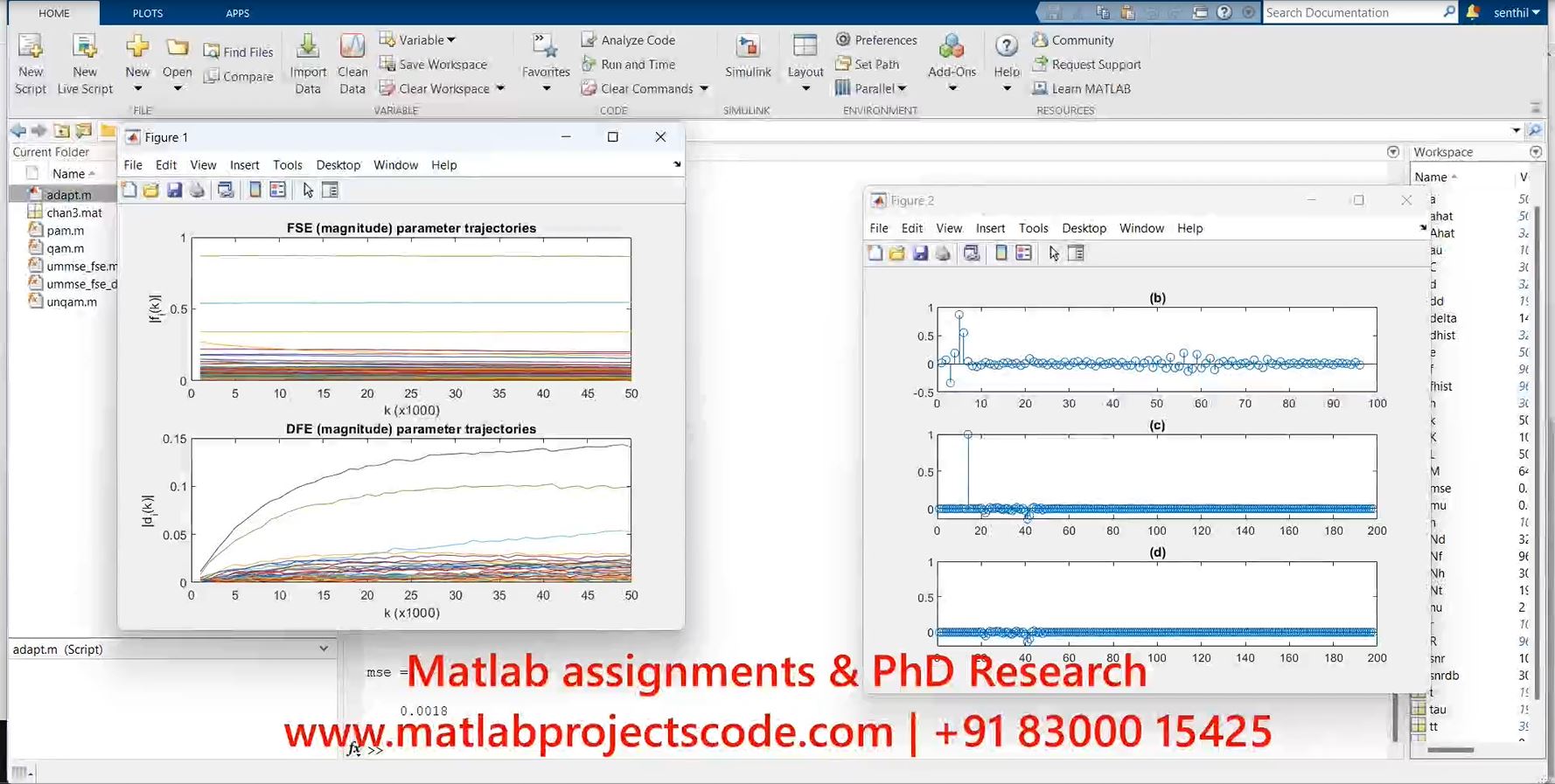 Fsedfe Combination For Square M-Qam Over T2-Spaced Microwave Channels With Awgn Initialized By Unbiased Mmse-Fse Receiver - Matlab Communication project thumbnail image