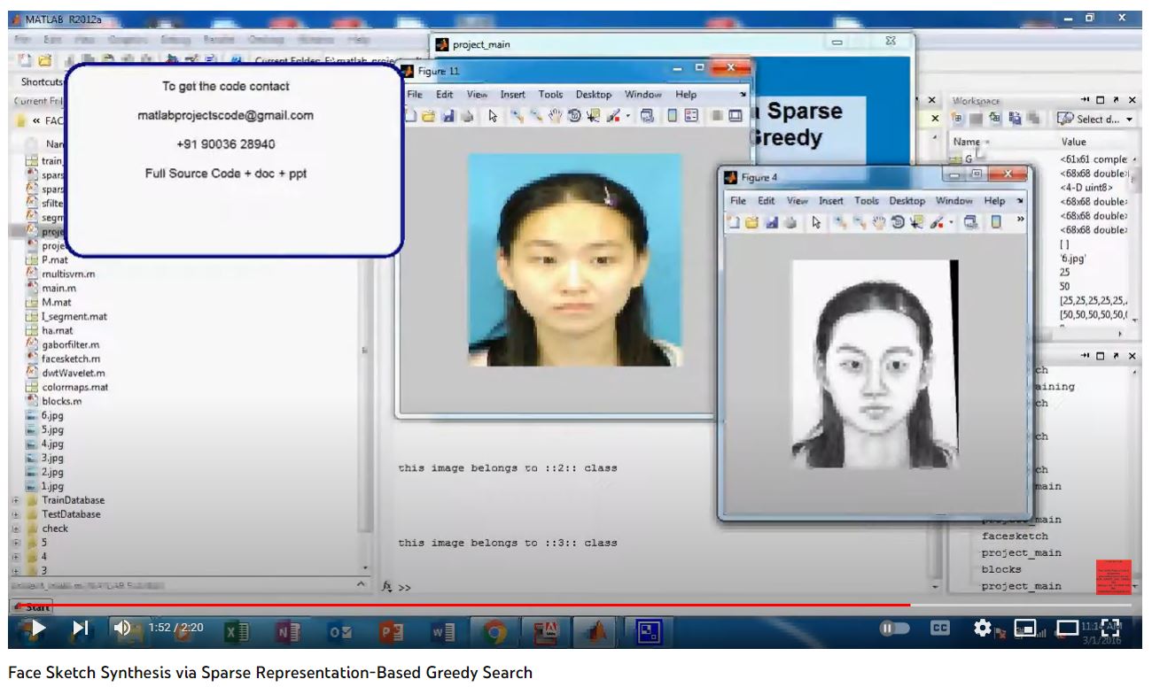 Face Sketch Synthesis Via Sparse Representation-based Greedy Search project thumbnail image