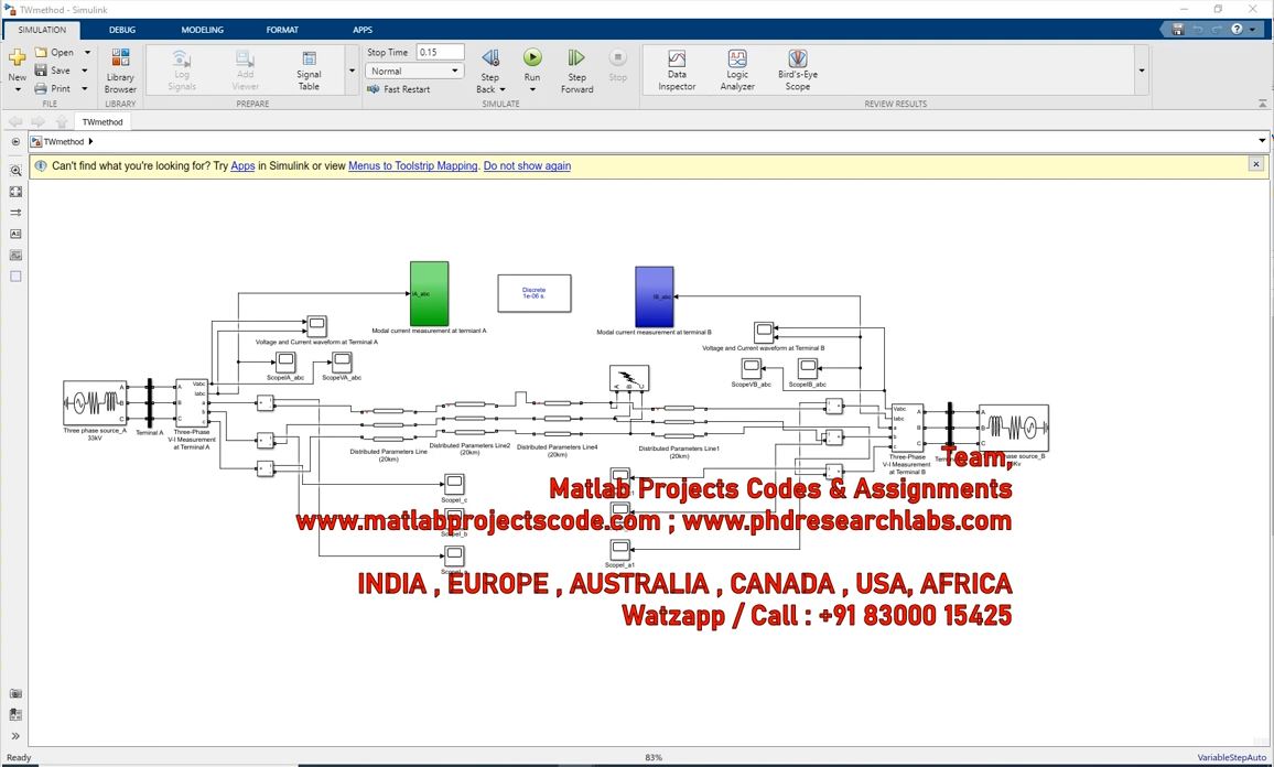 Fault Detection And Classification Of A Transmission Line By Ann project thumbnail image