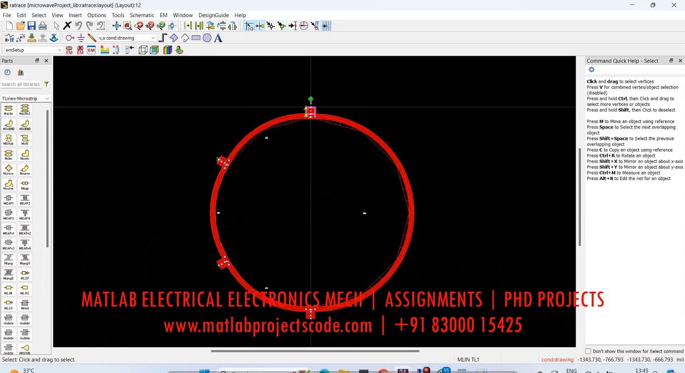 Feed Of A Sequentially-Rotational - Ads Antenna Design project thumbnail image