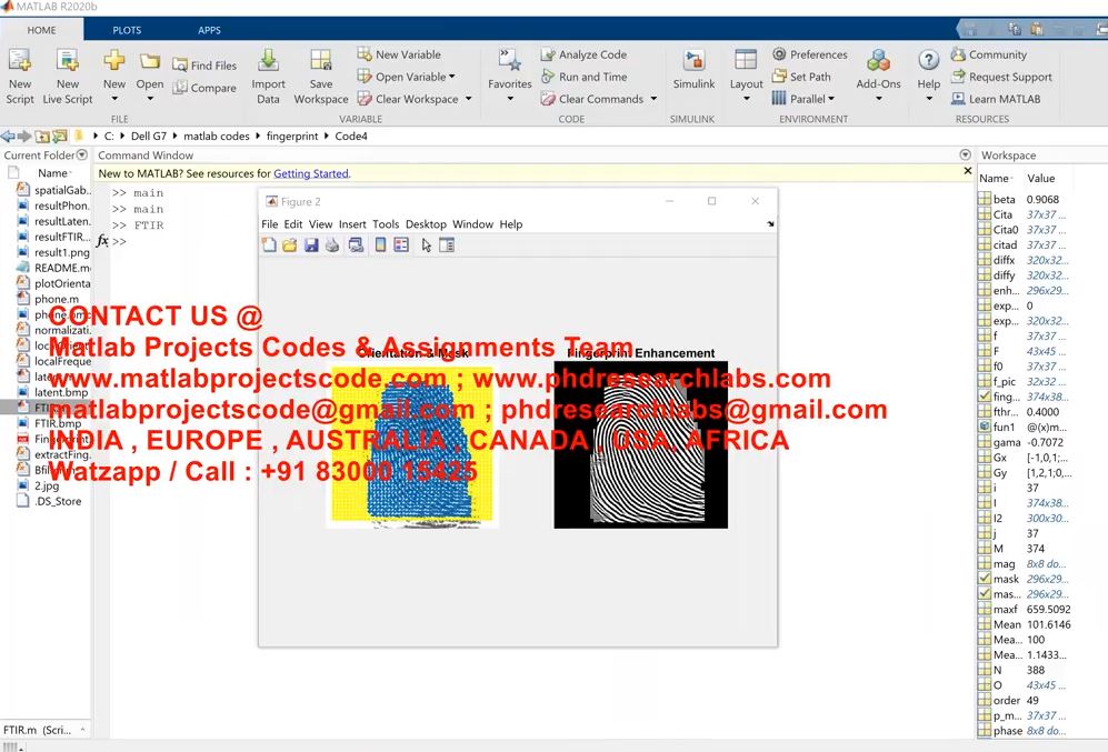 Fingerprint Enhancement Using Matlab Image Processing project thumbnail image