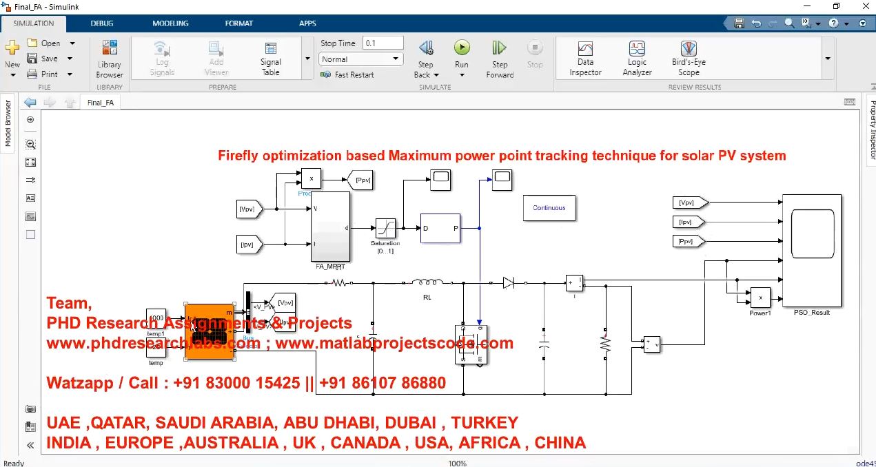 Firefly Optimization Based Maximum Power Point Tracking Technique For Solar Pv System 1 project thumbnail image