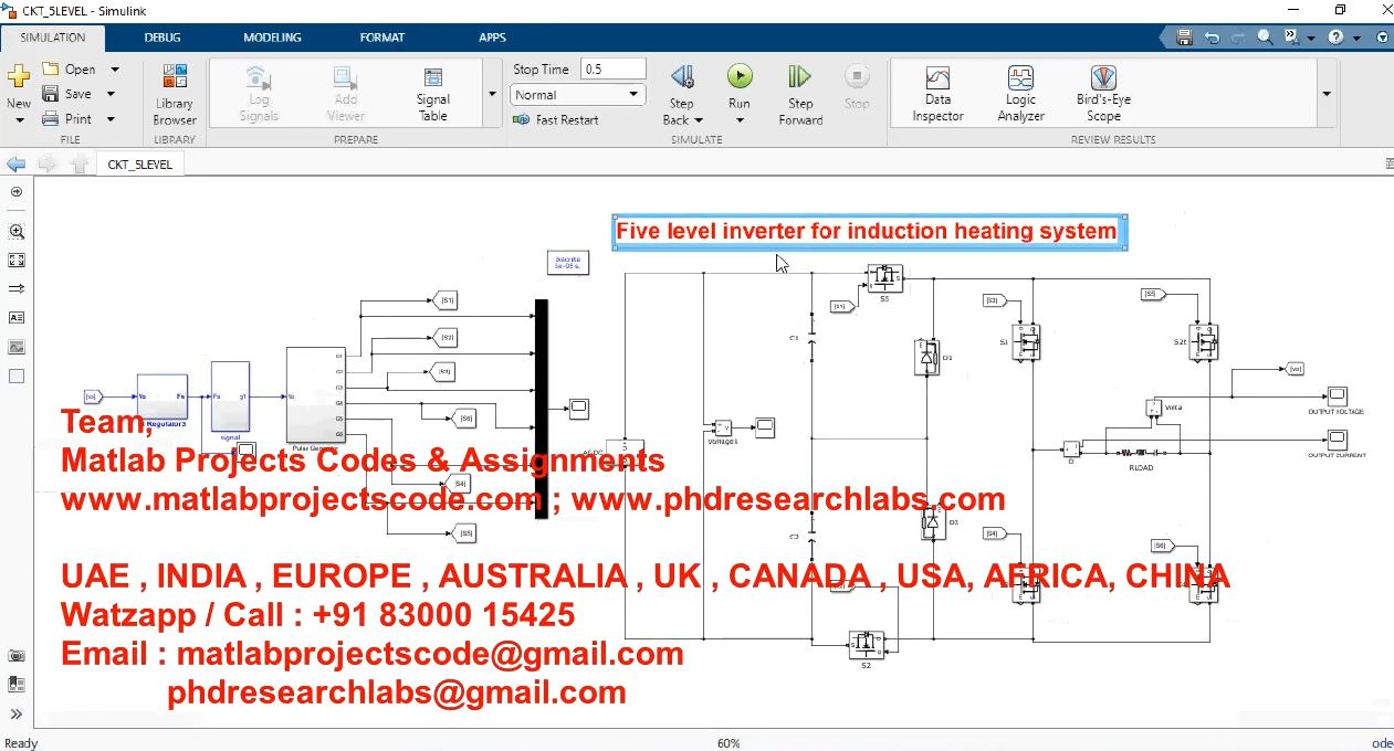 Five Level Inverter For Induction Heating System project thumbnail image