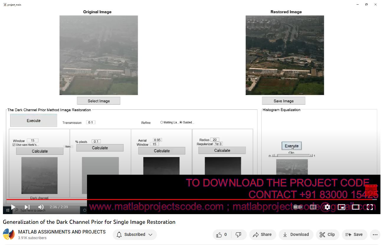 Generalization Of The Dark Channel Prior For Single Image Restoration project thumbnail image