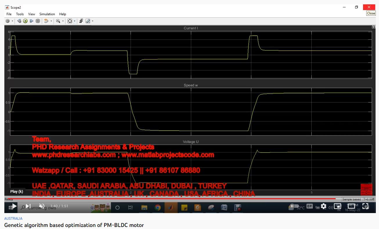 Genetic Algorithm Based Optimization Of Pm-Bldc Motor project thumbnail image